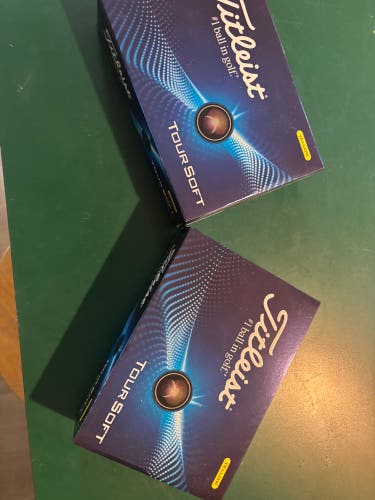 Titleist Tour Soft Balls 24 Pack (2 Dozen) (New)