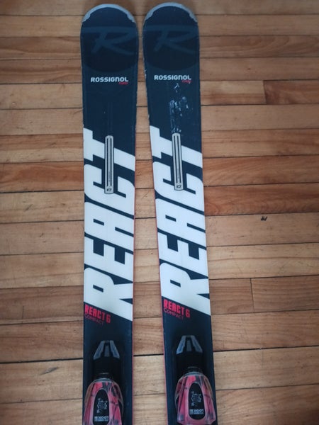 Rossignol 170 cm All Mountain React 6 CA Skis With Bindings (Used)