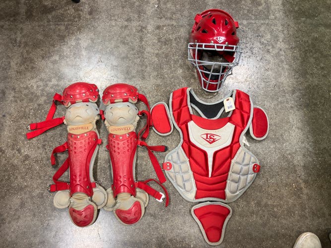 Louisville Slugger Catcher's Set (Used)