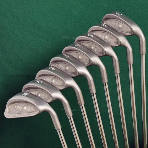 Ping Eye 2 White Dot 3-PW Iron Set Karsten JZ Steel Stiff