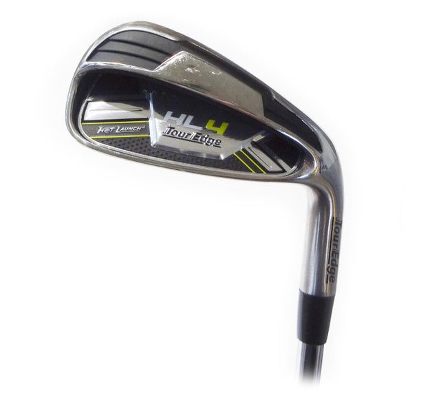 Tour Edge Hot Launch 4 Single 7 Iron Steel KBS Tour 90 Regular Flex