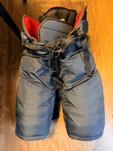 Men's Senior Medium CCM HP45 Hockey Pants Pro Stock (Used) bundle with quick lite elbows  bundle