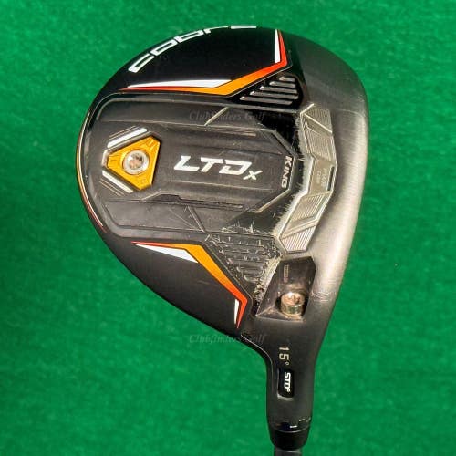 Cobra King LTDx 15 Fairway Wood FWY 3 HZRDUS Smoke iM10 5.5 Regular w/ HC