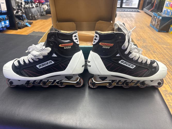 Bauer 1000 Inline Goalie Skates Regular Width Size 7 (New)