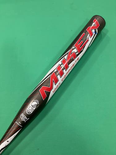 Gray Miken Ultra 750X Maxload Composite Bat (-8) 26 oz 34" (Used)