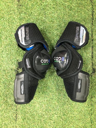 Junior Medium Sher-Wood Code Encrypt 1 Elbow Pads (Used)