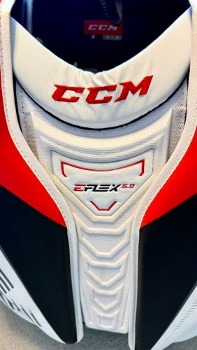 Small 2022 CCM EFlex 5.9 Goalie Chest Protector (New)