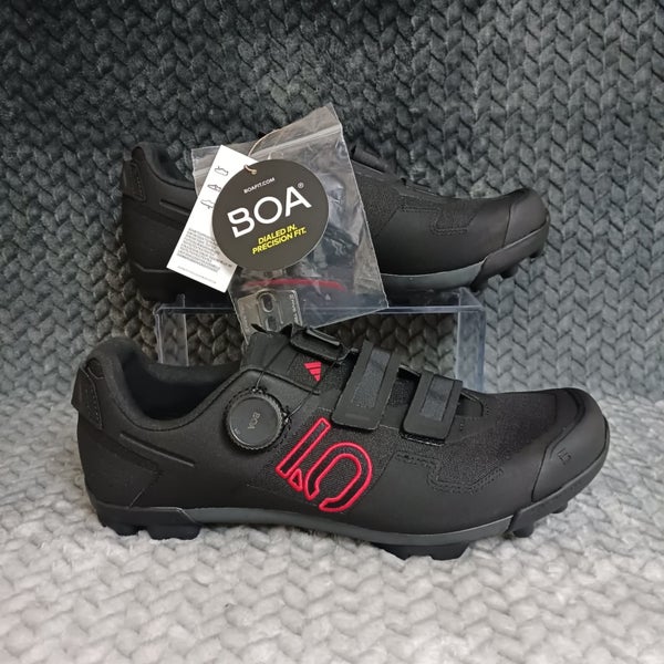 Adidas Five Ten Kestrel BOA Men's Mountain Clipless Shoes Black GW9431 Size 9.5