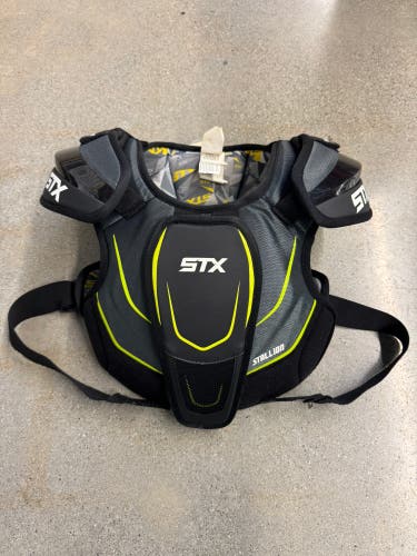Large Youth STX Stallion 200+ Shoulder Pads (Used)