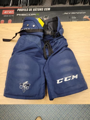 Medium +2 Used Senior CCM HPTK Hockey Pants Pro Stock #C21