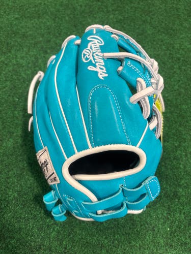 Teal Rawlings Heart of The Hide (PROR115SB-2TE) RH Infield Softball Glove 11.5" (New)