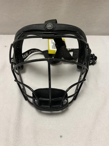 Used Rawlings FIELDERS MASK BB/SB Fielders Mask Black Fits all 11490-S000268032