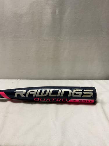 Used Rawlings QUATRO BB/SB T-Ball Bat 26" 11490-S000267967
