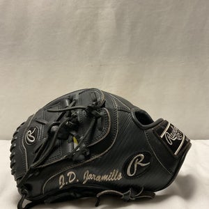 Used Rawlings PRO205-9BCF BB/SB Glove LH Throw Black 11 3/4" 11490-S000267956