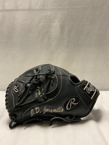 Used Rawlings PRO205-9BCF BB/SB Glove LH Throw Black 11 3/4" 11490-S000267956