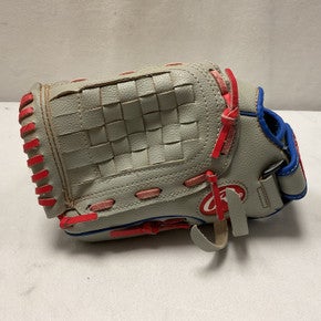 Used Rawlings WPL115GS BB/SB Glove LH Throw Grey 11 1/2" 11490-S000267953