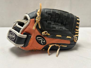 Used Rawlings PL115GNO BB/SB Glove RH Throw Orange 11 1/2" 11490-S000267941