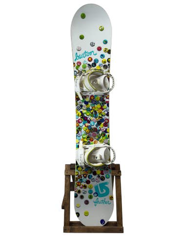 153cm Burton Feather Snowboard W/ Salomon Grace Bindings