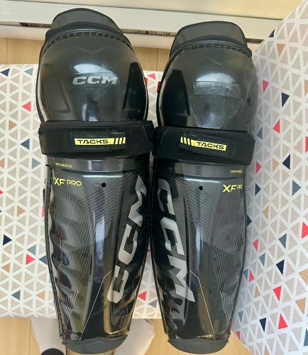 New CCM Tacks XF Pro Shin Guards | 16"