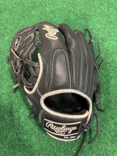 Black Rawlings Encore LH Pitcher's Baseball Glove 11.75" (Used)