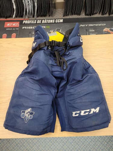 Large +2 Used Senior CCM HPTK Hockey Pants Pro Stock #C22