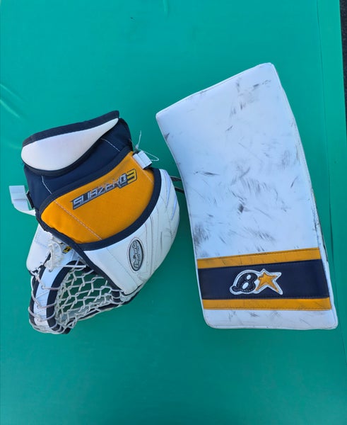 Senior Brian's Sub Zero 3 Pro Goalie Gloves & Blockers Regular (Used)