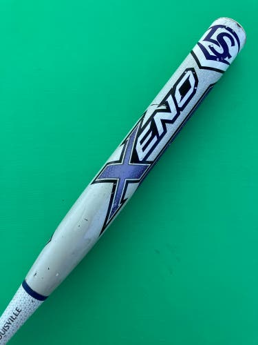 White 2018 Louisville Slugger Xeno Composite Bat (-10) Composite 24 oz 34" (Used)