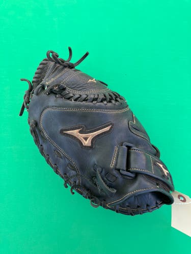 Black Mizuno MVP Prime LH Catcher's Softball Glove 34" (Used)