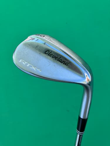 Men's Cleveland RTX 4 Wedge Right Handed Wedge Flex 60 Degree Steel Shaft (Used)