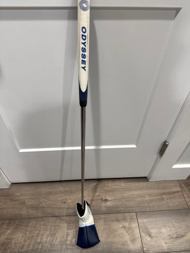 Blue Men's 2024 Odyssey Blade Ai-One Left Hand Putter Uniflex 35" (Used)