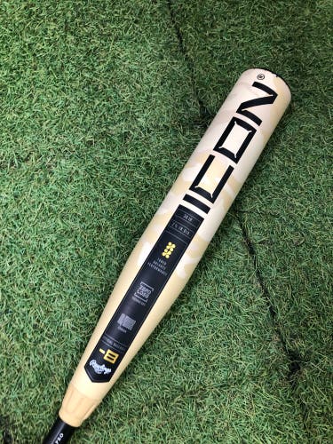 2025 Rawlings Icon Composite Bat USABat Certified (-8) Composite 22 oz 30" (Used)