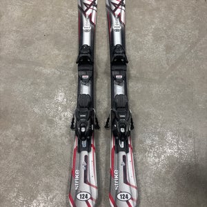 K2 Strike 124 cm Skis With Marker M2 10 Quikclik GW Bindings (Used)