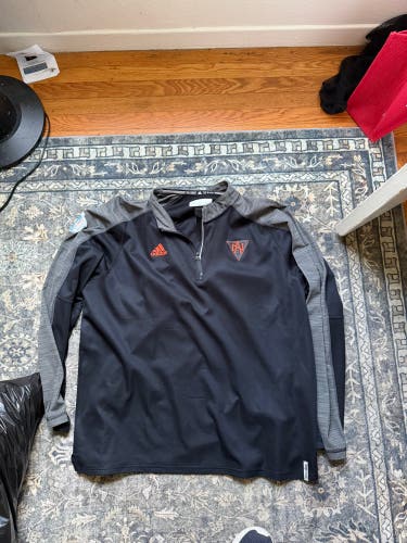 Black Men's XXL Adidas Jacket (Used)