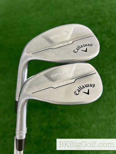 LH Callaway Opus Chrome Forged 2 Wedge Set (50 & 54 Degrees)