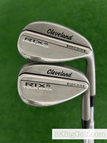 Cleveland RTX6 Tour Rack Raw 2 Wedge Set (54 & 60 Degrees) +1