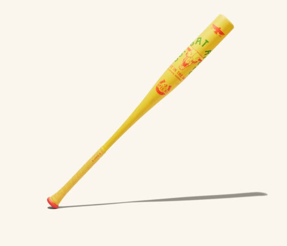 Combat MFG MESS WITH THE BULL Spec A1 Rodeo BBCOR Bat 34"/31 Yellow