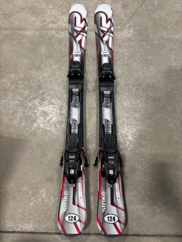 K2 Strike 124 cm Skis With Marker M2 10 Quikclik GW Bindings (New)