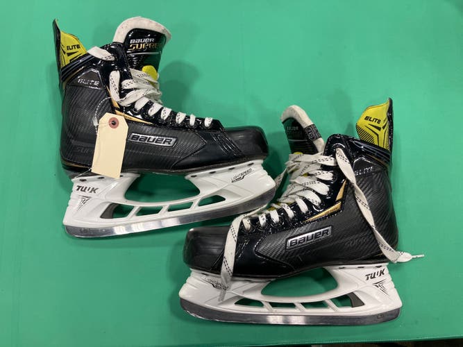 Senior Bauer Supreme Elite Hockey Skates Regular Width 9.5 (Used)