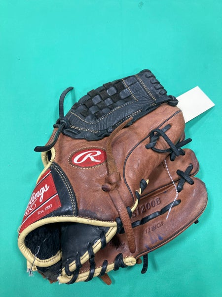 Brown Rawlings Sandlot RH Pitcher's Baseball Glove 12" (Used)