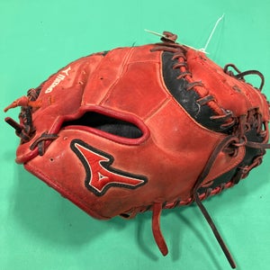 Red Adult Mizuno MVP Prime GXC50 RH Catcher's Baseball Glove 34" (Used)