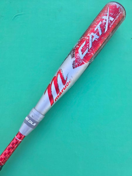 2023 Marucci CAT X Composite Bat USSSA Certified (-10) Composite 18 oz 28" (Used)