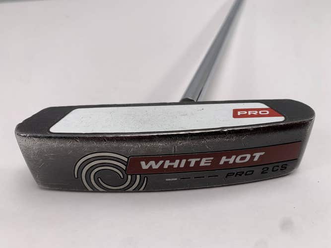 Odyssey White Hot Pro 2 Center Shaft Putter 35.5" SuperStroke Pistol GT 2.0 RH