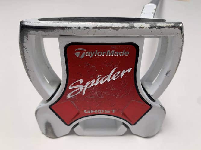 TaylorMade Spider Ghost White Small Slant Putter 33" Mens RH