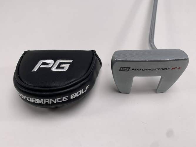 Performance Golf SQ-5 Putter 34" Mens RH HC