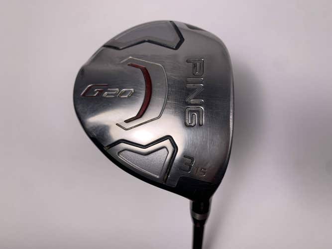 Ping G20 3 Fairway Wood 15* TFC169F Stiff Graphite Mens RH