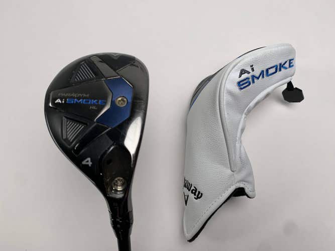 Callaway Paradym Ai Smoke HL 4 Hybrid 21*  Cypher Sixty 5.5 60g Regular RH HC