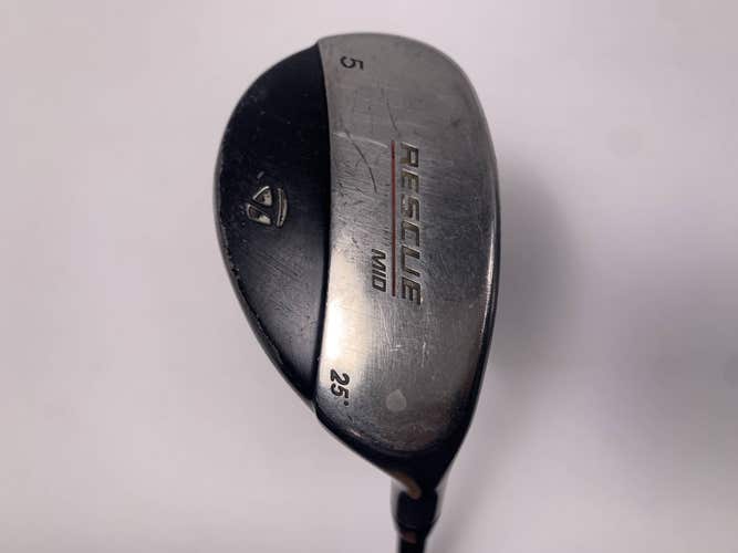 TaylorMade Rescue Mid 5 Hybrid 25* Regular Graphite Mens RH