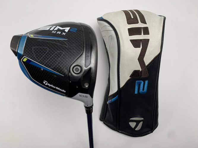 TaylorMade SIM2 MAX Driver 10.5* EvenFlow Riptide CB 6.0 60g Stiff RH HC