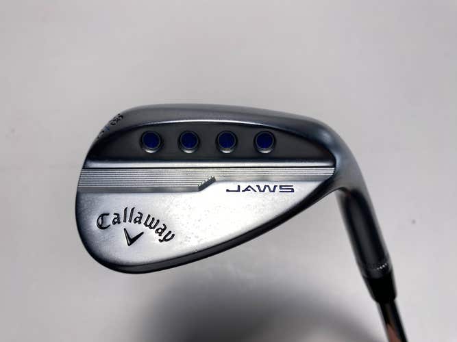 Callaway Jaws MD5 Platinum Chrome Lob Wedge LW 58* 8 Rifle Precision 5.5 Mens RH