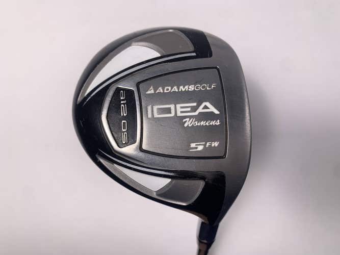 Adams Idea A12 OS 5 Fairway Wood 18* Idea Womens 45g Ladies Graphite Womens RH